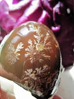 Bean curd with pine flower preserved eggs 1 (Sōnghuā pídàn dòufŭ / 松花皮蛋豆腐)