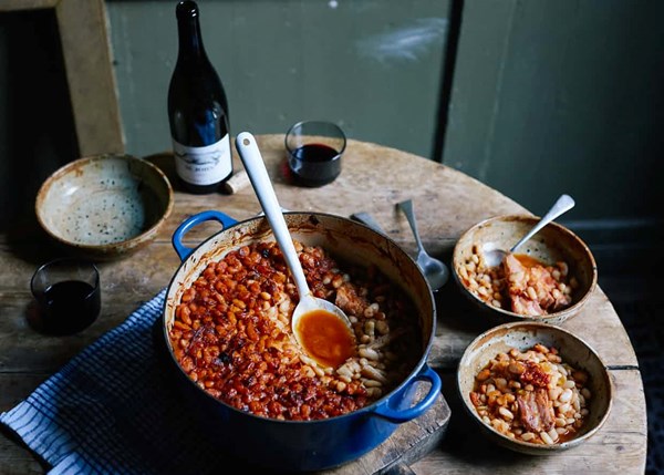 Beans and bacon