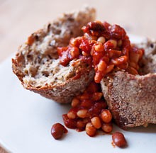 Beans on toast
