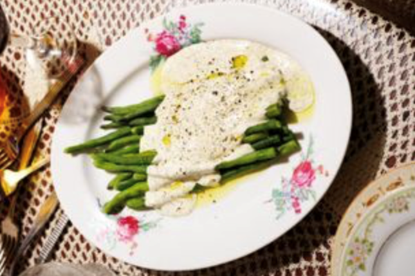 Beans with boiled egg sauce [Jean-Paul El Tom]