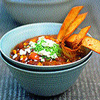 Beans with sweetcorn and pumpkin (Cocido Michoacano)
