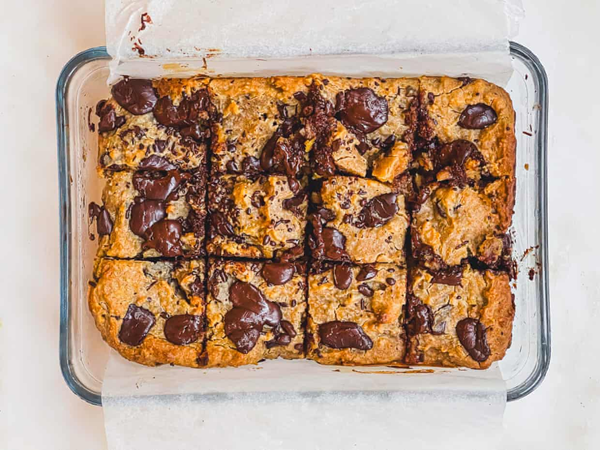 Beany blondies