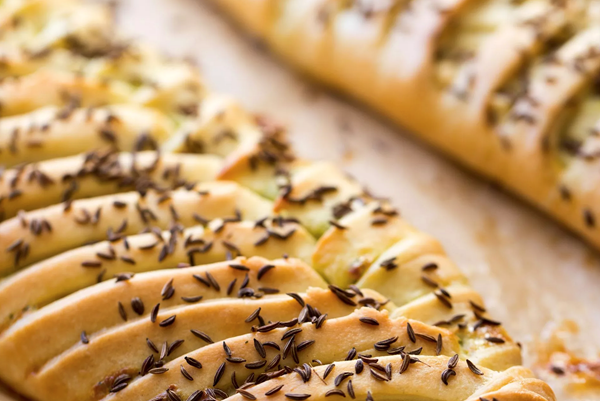 Bea's cheese and dill Danish 