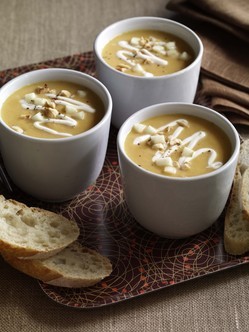 Béatrix's red kuri soup