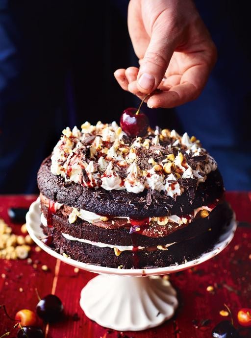 Beautiful Black Forest gateau