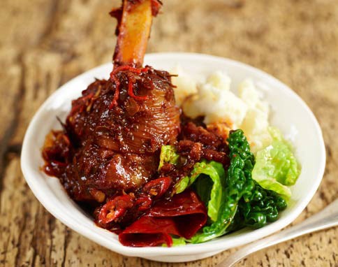Beautiful lamb shanks