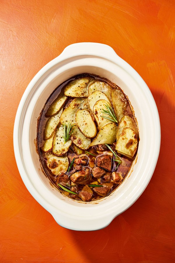 Beef & bacon hotpot
