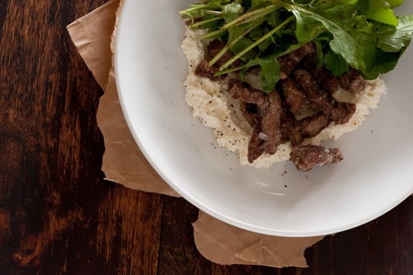 Beef & balsamic with ricotta