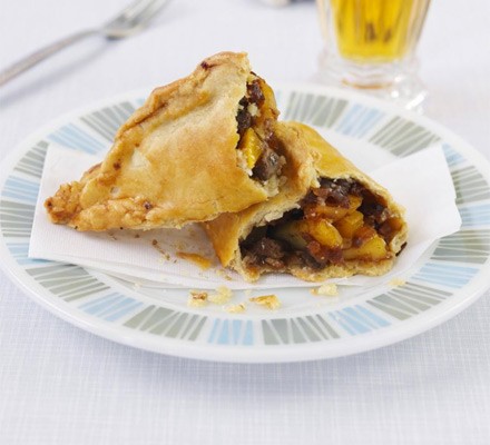 Beef & Branston pasties