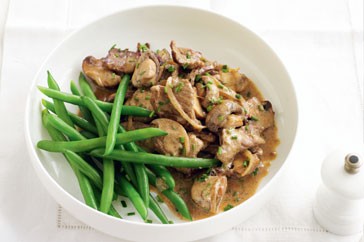 Beef & mushroom Stroganoff
