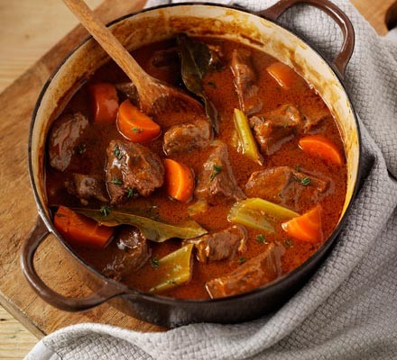 Beef & vegetable casserole