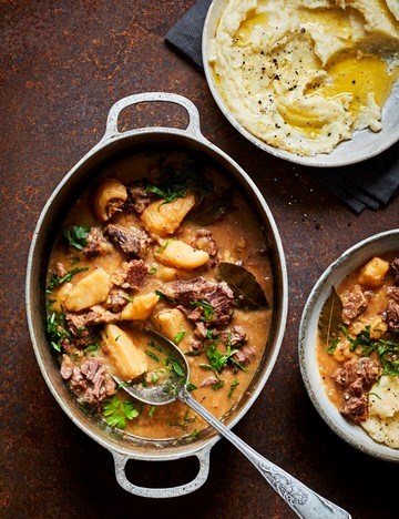 Beef, ale and parsnip stew
