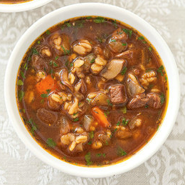Beef and barley soup