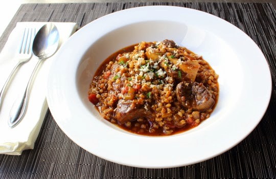 Beef and barley stew