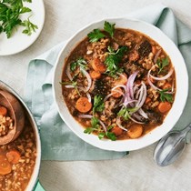 Beef and barley stew