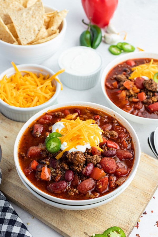 Beef and bean chili