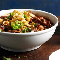 Beef and bean chili