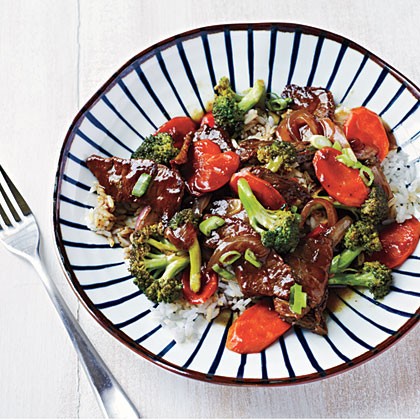 Beef and broccoli bowl