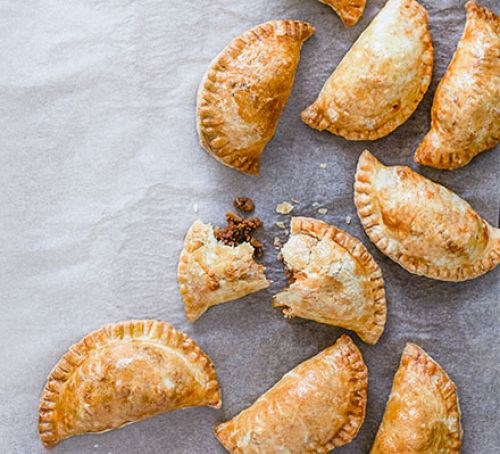 Beef and chorizo empanadas