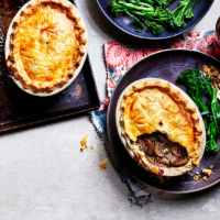 Beef and mushroom pies