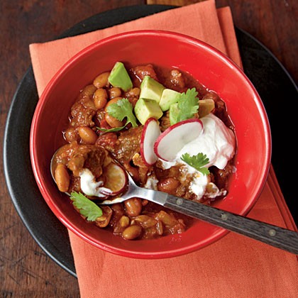 Beef and pinto bean chili