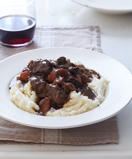 Beef and porcini mushroom stew