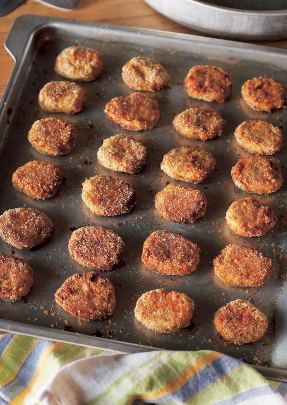 Beef and potato croquettes