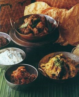 Beef and potato rendang