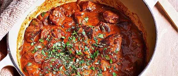 Beef and red wine stew