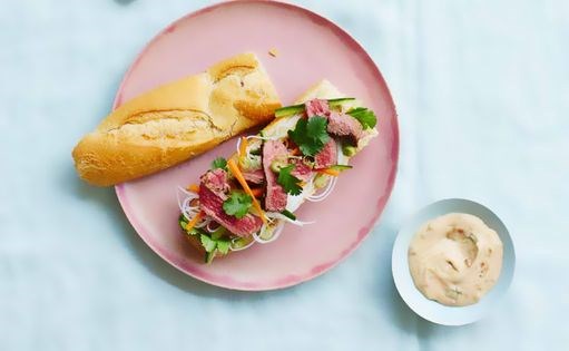 Beef banh mi