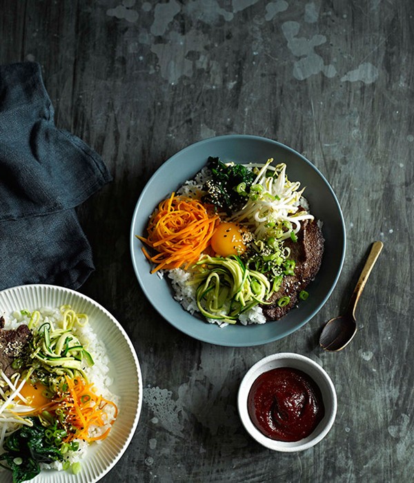 Beef bibimbap