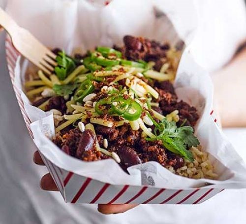 Beef biltong chilli & smoked cheddar