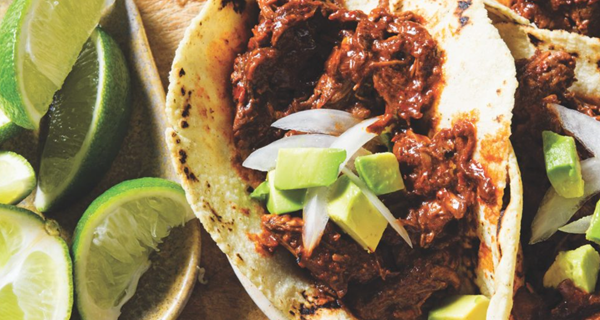 Beef birria tacos for the Instant Pot