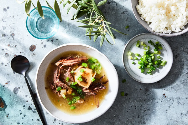Beef bone soup (Gomtang)