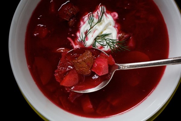 Beef borscht