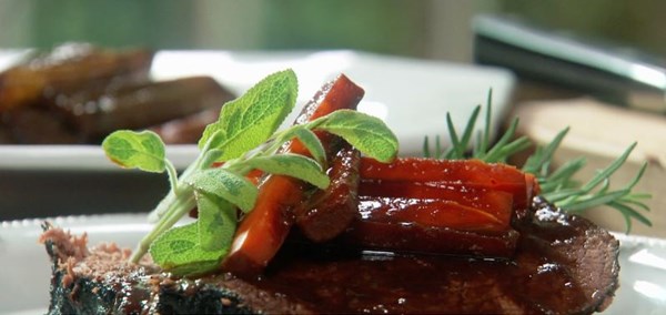 Beef braised in Barolo (Stuffato al Barolo)