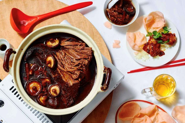Beef brisket hot pot