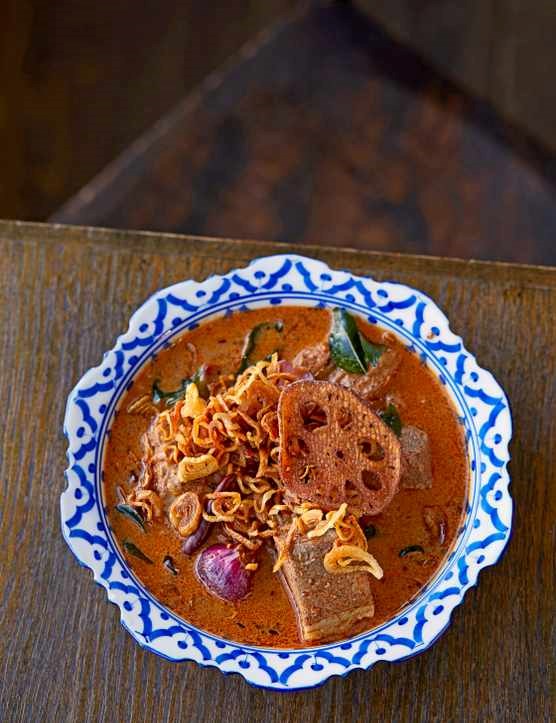 Beef brisket massaman curry