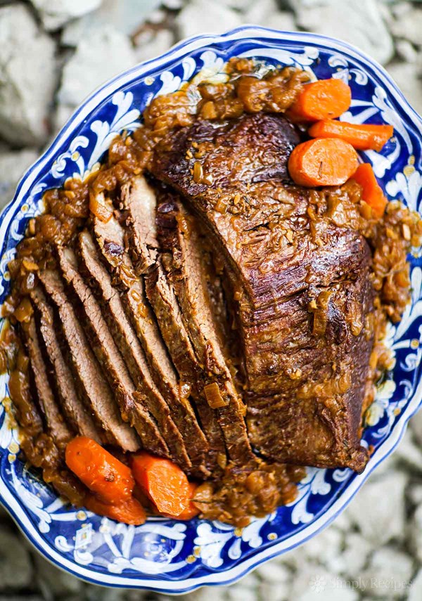 Beef brisket pot roast