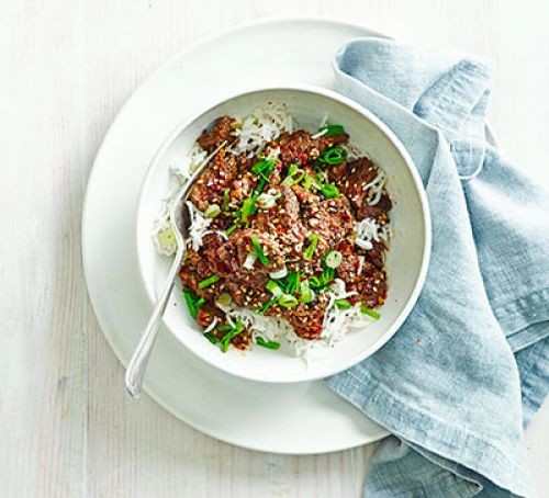 Beef bulgogi stir-fry