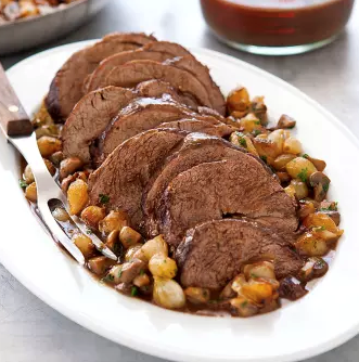 Beef Burgundy pot roast