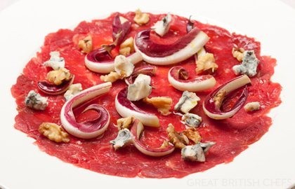Beef carpaccio