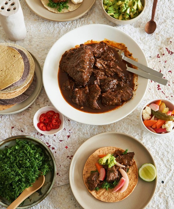 Beef cheek barbacoa 