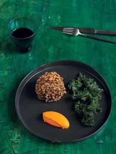 Beef cheeks braised in sarsaparilla, carrot and orange, xo crumbs