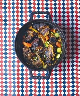 Beef cheeks with sesame