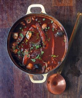 Beef cheeks with Shiraz