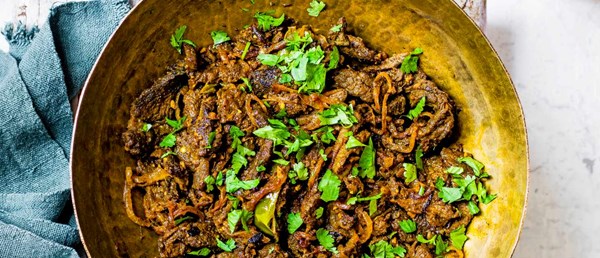 Beef chilli fry