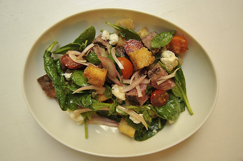 Beef chopped salad