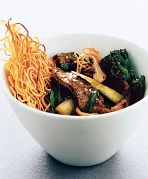 Beef chow mein