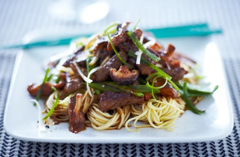 Beef chow mein